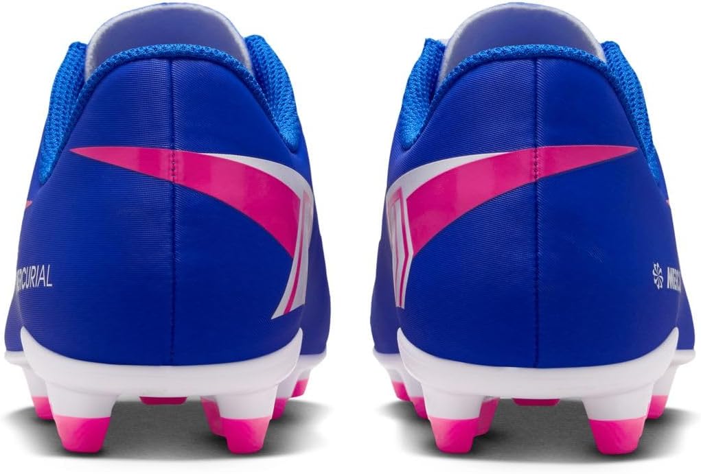 Nike Jr. Mercurial Vapor 16 Club Little/Big Kids' Multi-Ground Low-Top Soccer Cleats (Racer Blue/White)