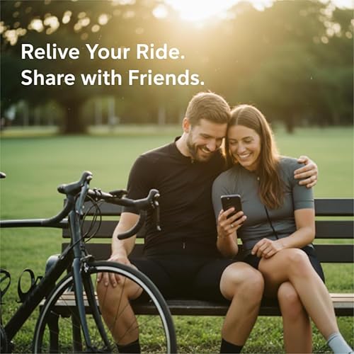 Miniatura 6 de Cámara de acción 4K 30fps con rastreador GPS, cámara inalámbrica para bicicleta, velocímetroodómetro de ciclismo con tarjeta de 64 GB, DV deportivo