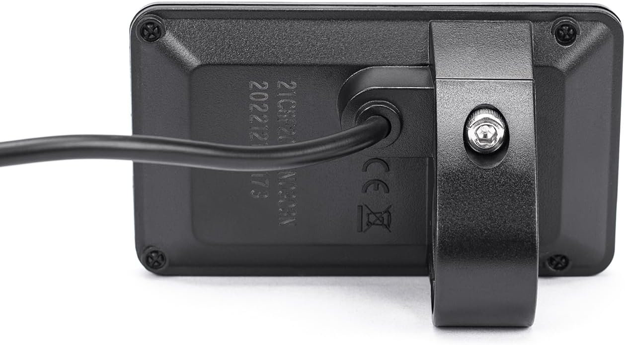 MACFOX Electric Bike LCD Display Meter Panel Bike Computer Bicycle Speedometer Electric Display 36V 48V LCD GD01 Display 5 Pin Plug for 22.2mm