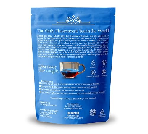 Miniatura 5 de Té Palo Azul - 15 bolsas de té piramidales - Orgánico - Madera de riñón - Magiktea