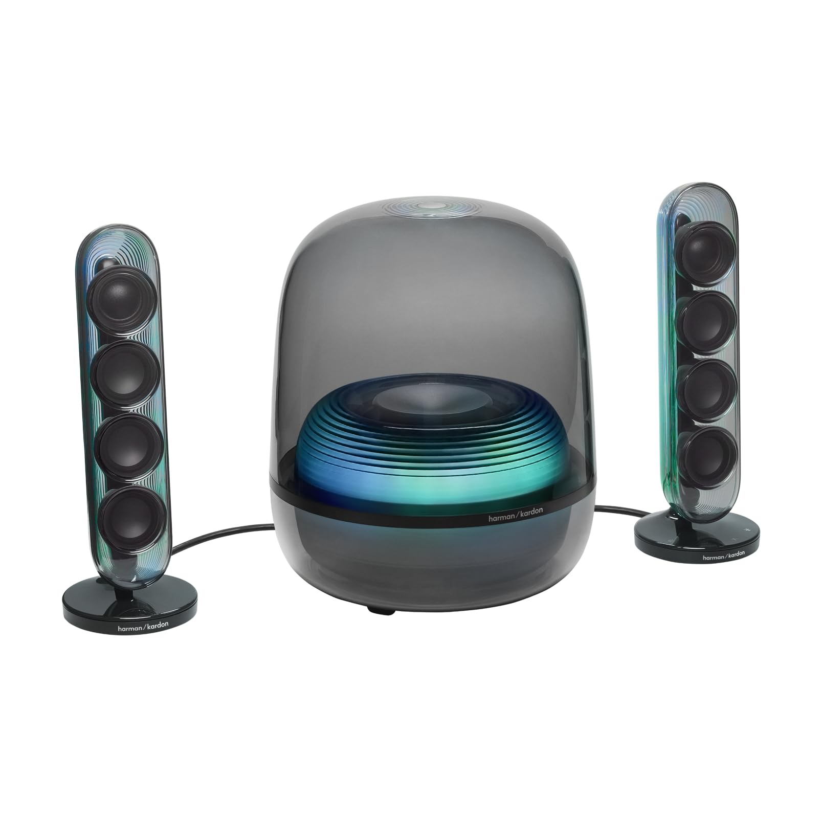 Harman/Kardon Soundsticks III LED desktop geluidssysteem luidsprekersysteem Soundsticks III Wireless helder