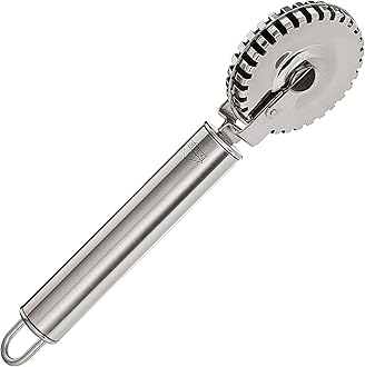 Küchenprofi Ravioli Cutter, 18/10 Stainless Steel Pastry and Pasta Cutting Wheel, Perfect for Cutting, Sealing, and Crimping Fresh Pasta and Pastry Dough