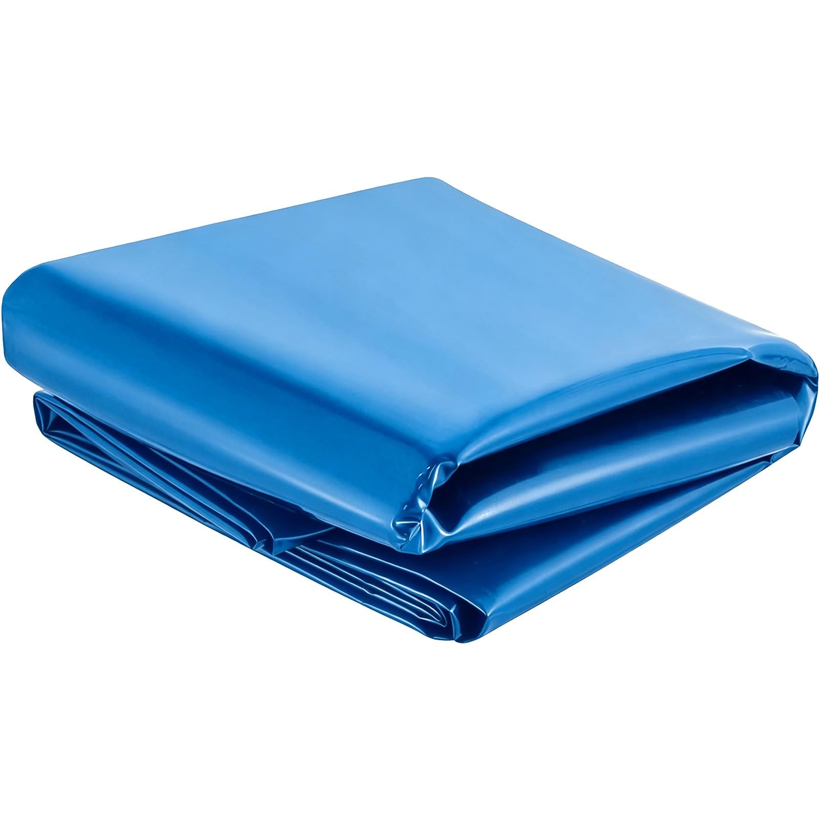 Luyckfrazy Pond Liner, 0.16mm Thick Flexible Pond Liner Foldable Large Size Plastic Ponds for Garden Landscape, Aquaculture, Water Gardens, Garden Fountain, Waterfall(5x10m(16.4x32.8ft))