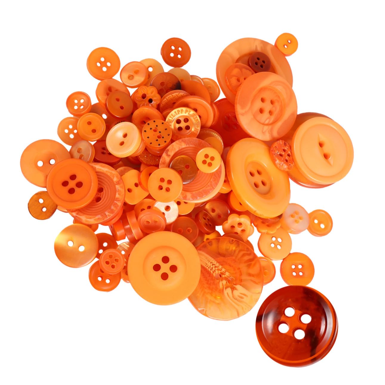 Bottoni in Resina Assortiti 7mm-35mm 1000 Pezzi per Cucito