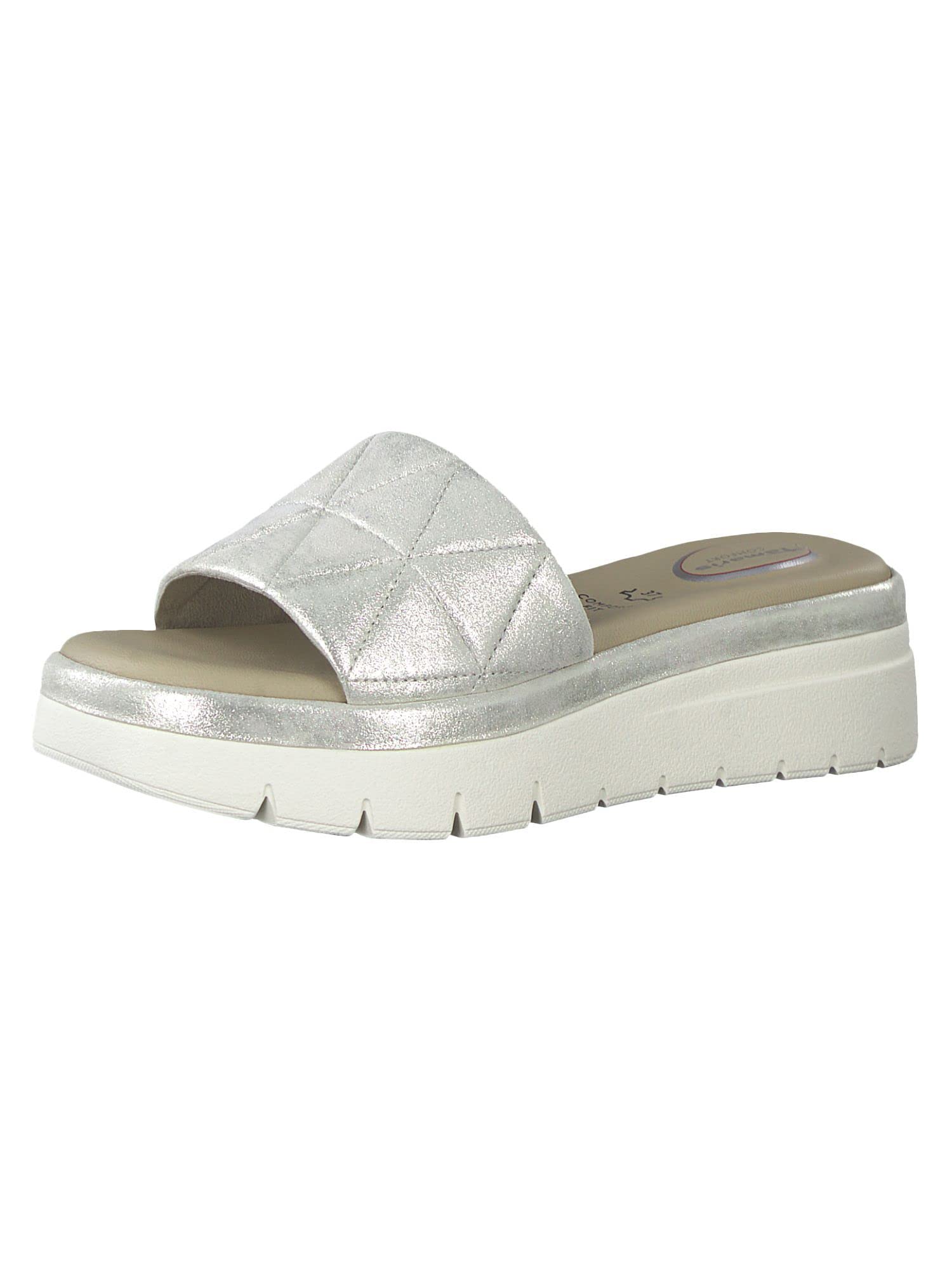 Tamaris Comfort Comfort Fit Mules 8-8-87205-20, Light Gold, 39 EU Weit