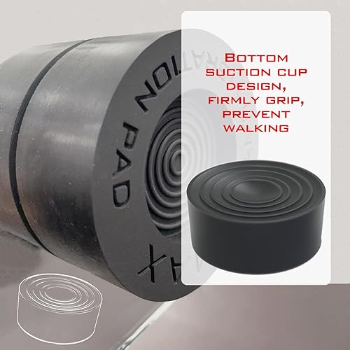 Miniatura 3 de U MAX Almohadillas antivibración para máquina Wahing  4 almohadillas con 4 almohadillas ajustables  Deja de caminar reduce el ruido y protege tu