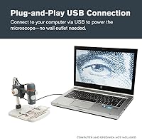 Vista 3 de Microscopio Celestron 5 MP digital, de mano