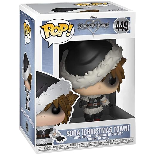 Kingdom Hearts Figura Vinilo Sora (Christmas Town) 449 ¡Funko Pop! Standard