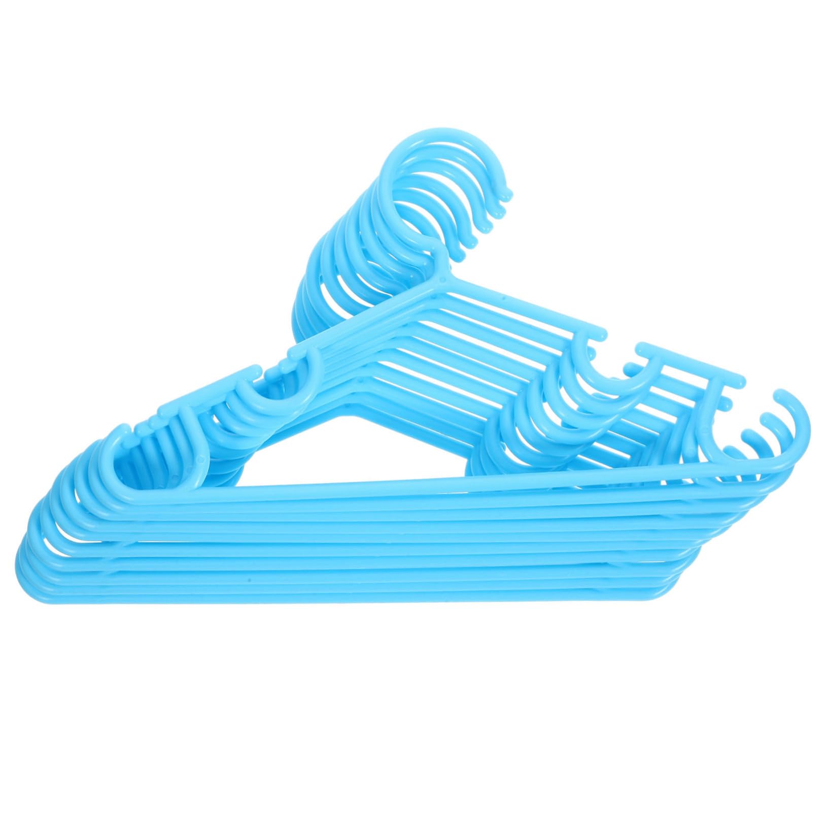Alipis 50 Pcs Percha para Niños Tendedero Colgadores De Faldas Colgador De Ropa De Bebé Perchas para Ropa De Bebe Perchas De Bebe para Cuarto De Niños para Páginas