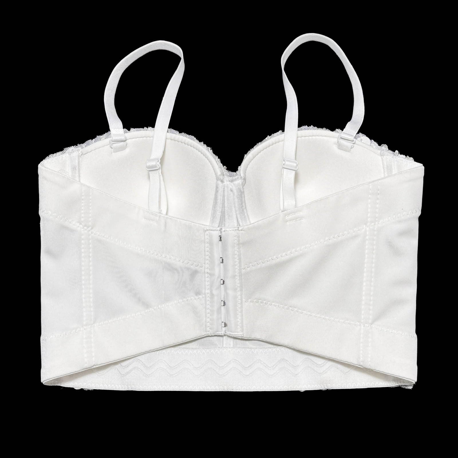 Generico Korsett Oberteil-Corsetto Bustier con Paillettes, Top Bustier con Strass Scintillanti, Gilet da Festa/Spettacolo, Capospalla Modellante.