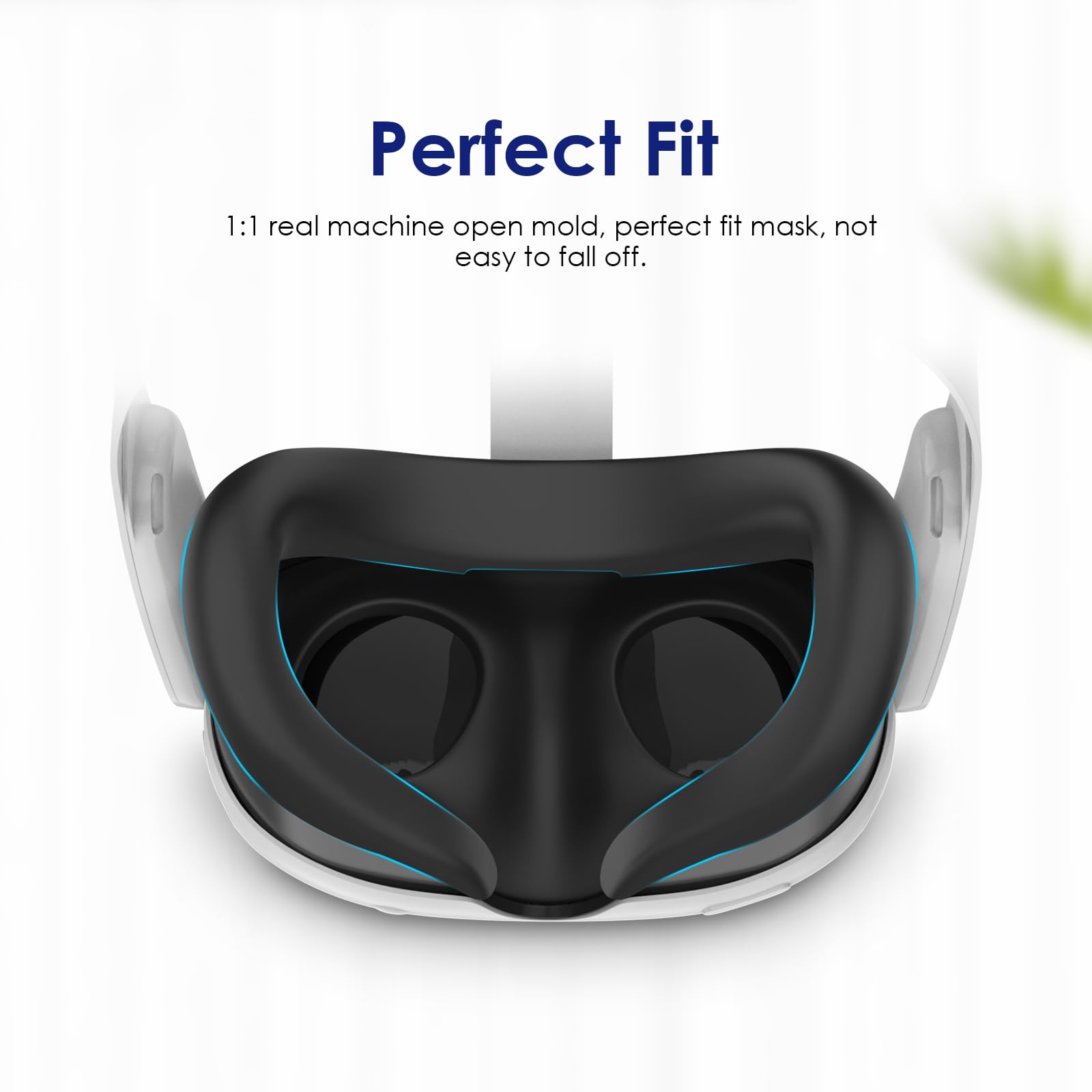 クエスト3 フェイスカバーとレンズカバー 3-in-1 汚れ防止 VR 黒 Amazon.co.jp: LICHIFIT フェイスカバー+レンズカバー·Meta