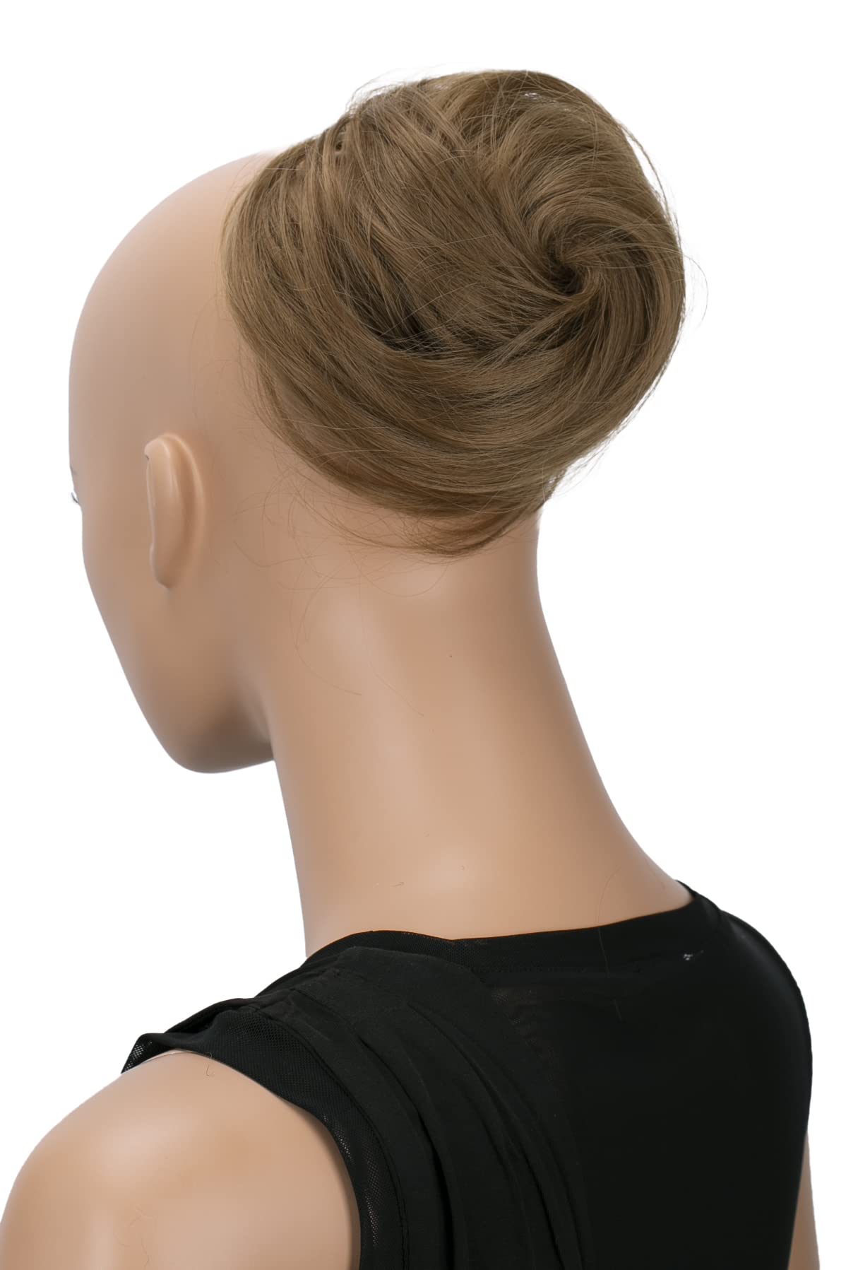 CAISHA Chignon Posticcio Treccia Hepburn-Bun Capelli Elastici Updo DCX