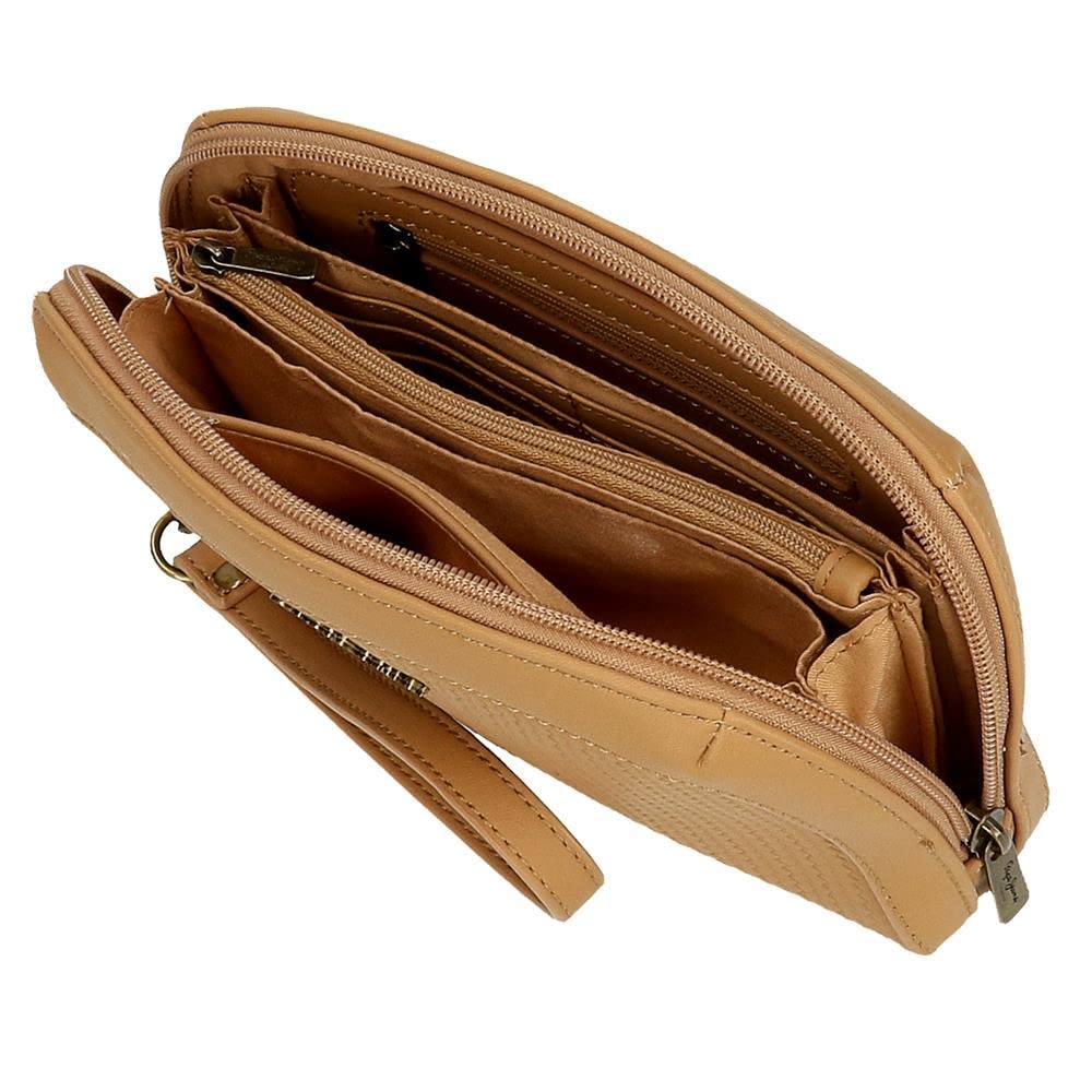 Borsa Pepe Jeans Lena Marrone 20x11x4 cm Pelle sintetica