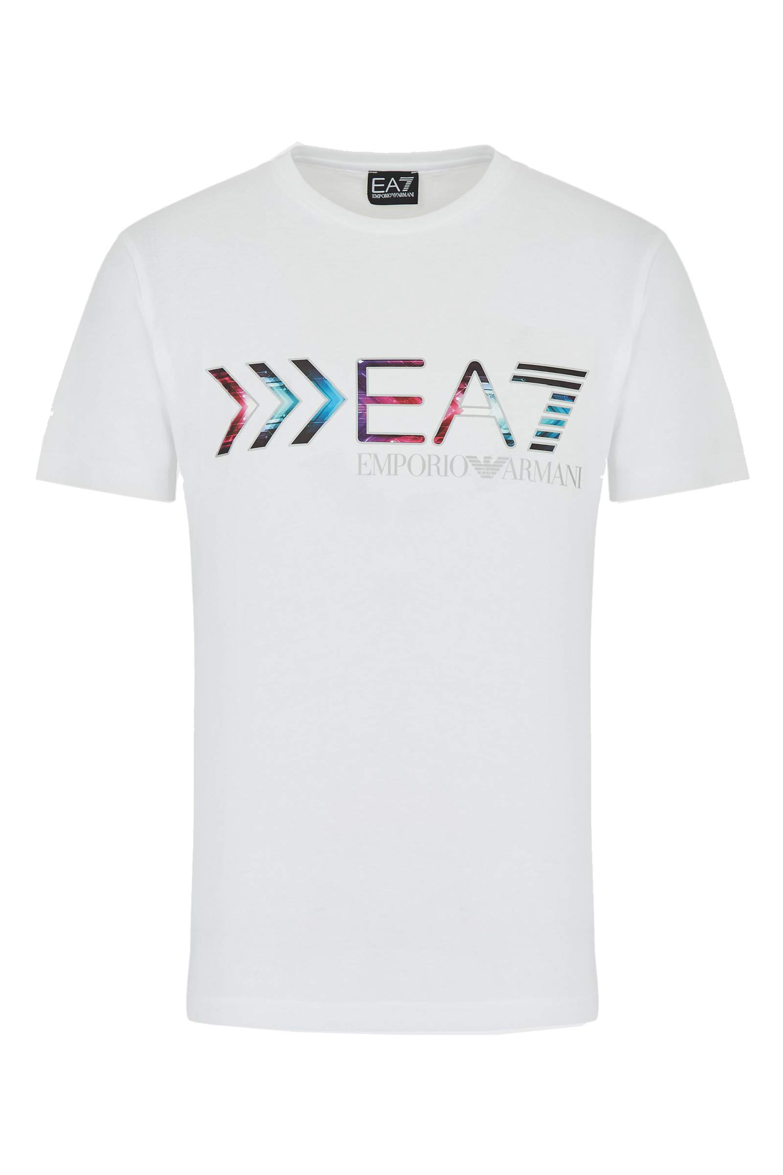 Emporio Armani - Camiseta de hombre con cuello redondo, manga corta, art. 3HPT16 PJ02Z 1100, color blanco, talla a elegir Bianco XL
