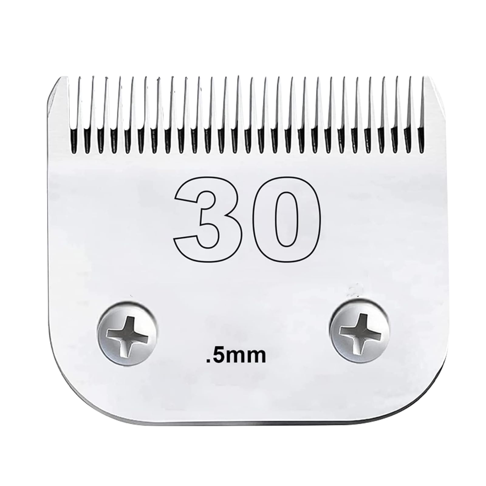 #30 Clipper Blade Dog Grooming Compatible with Andis Clippers Carbon Infused Steel Detachable Ceramic Sharp Edge Also Compatible with Wahl/Oster Dog Clippers