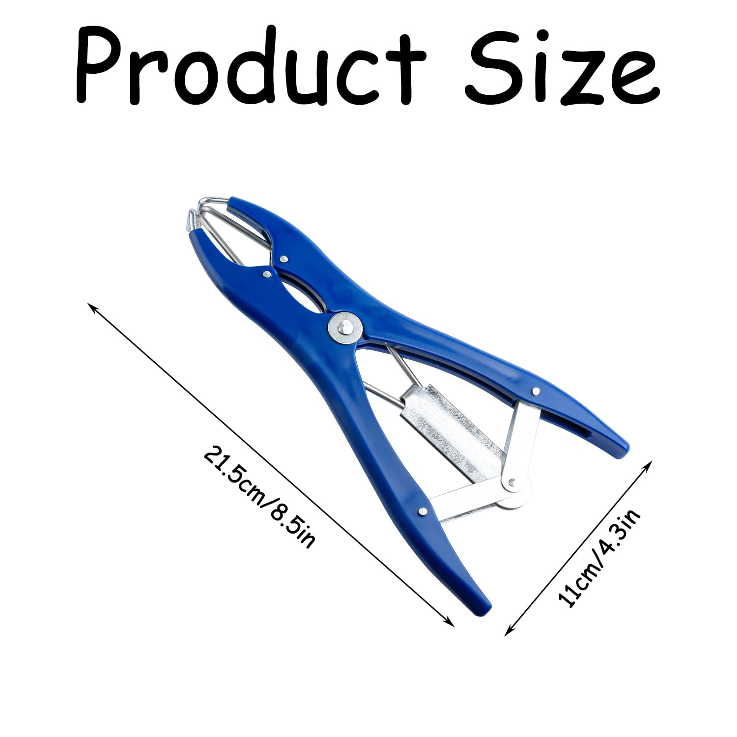 Rumyve Stainless Steel Balloon Filling Plier, Durable Portable Tool for Home Party Supplies Balloon Stretcher Pliers - Image 2