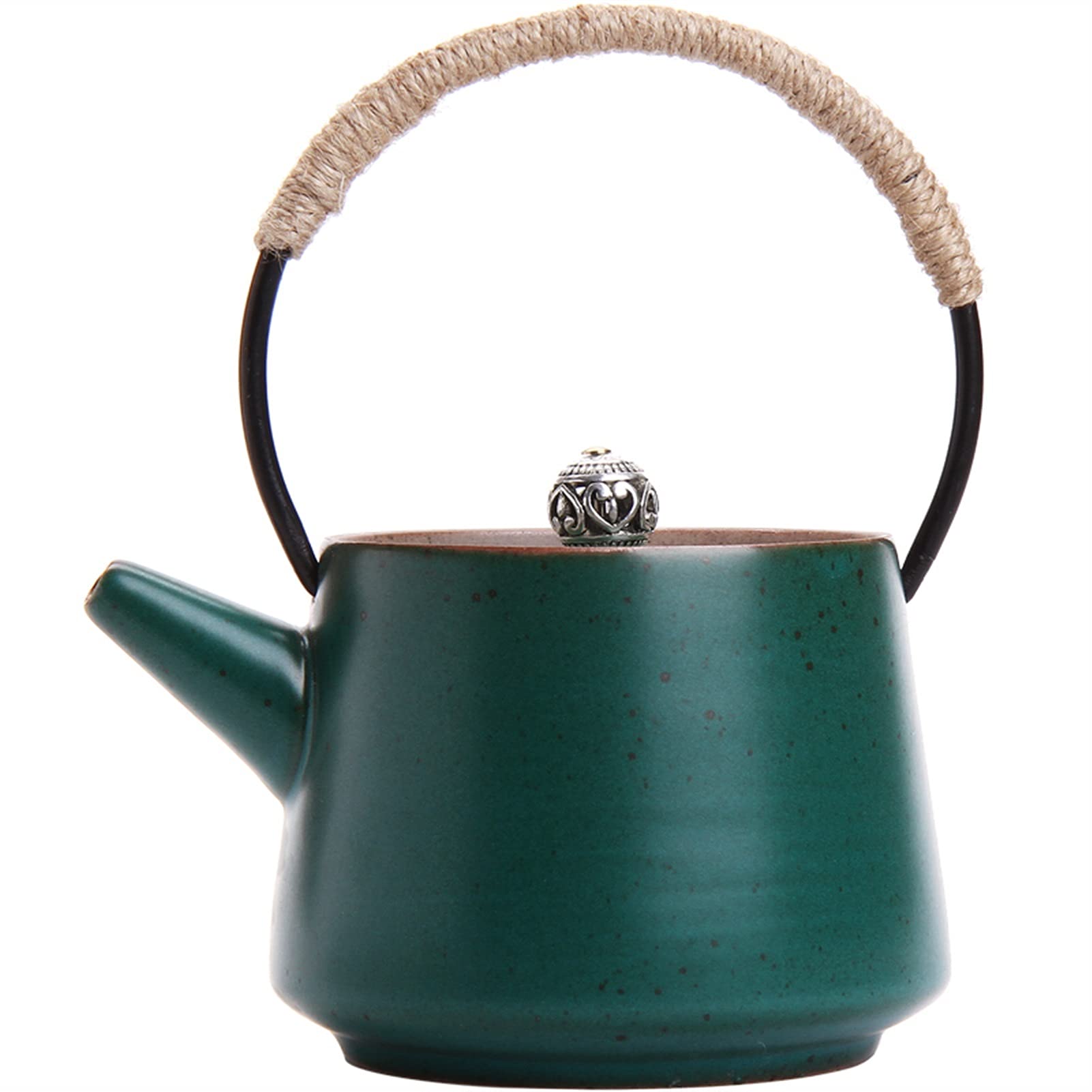 sjdoPulse Teapot Chinese Tea Kettle Stoneware Pottery Tea Pot Teapot Ceramic Household Puer Pot Tea Maker Kung Fu Tea Set Teapot Tea Pot