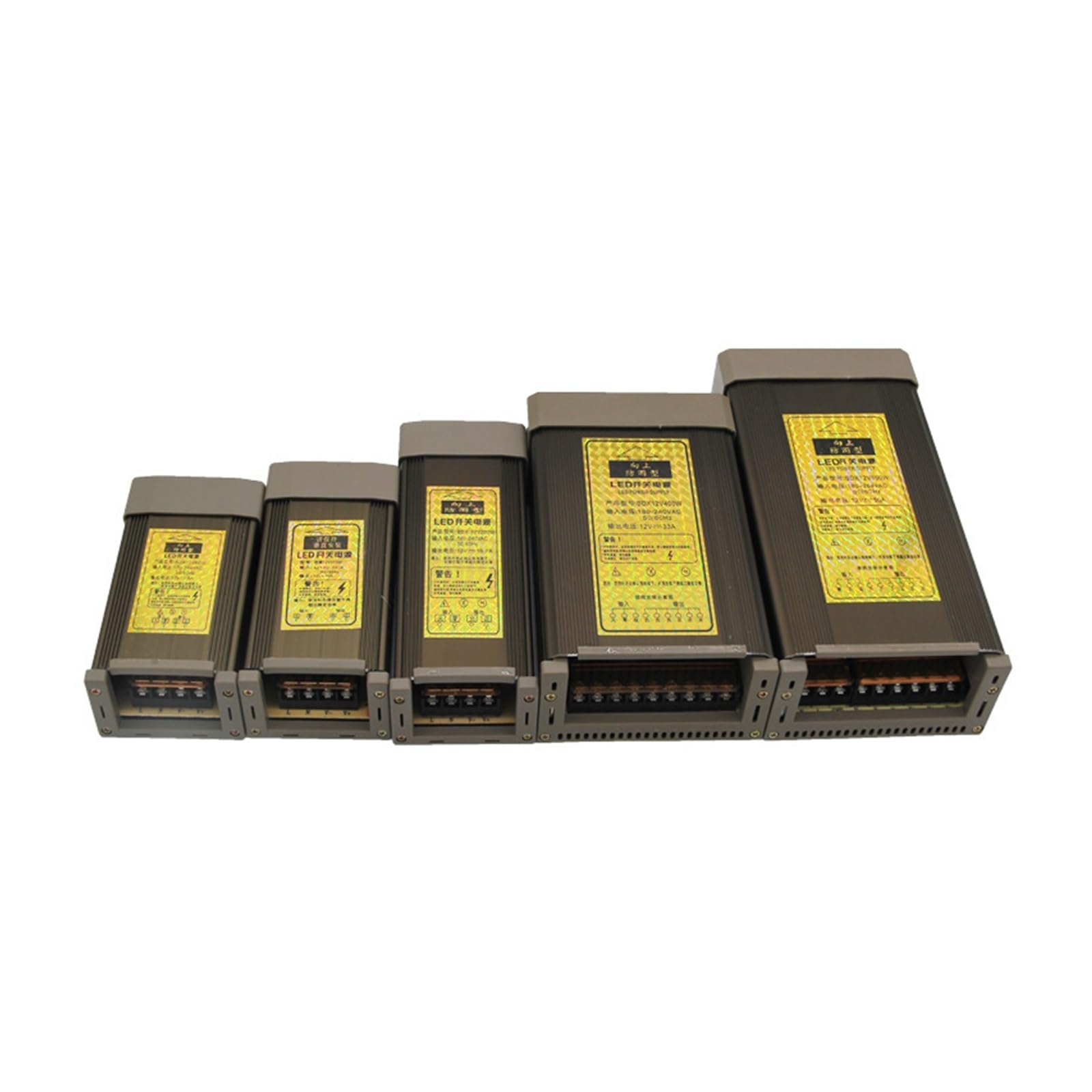Transformateur 24V 600W étanche pour enseigne LED extérieure