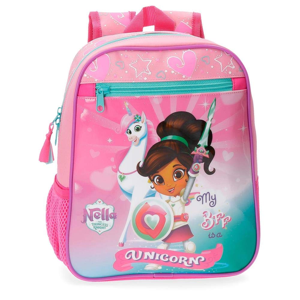 Nella Pre-school backpack Pink 23x28x10 cms Polyester 6.44L