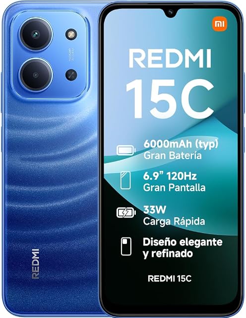 Xiaomi REDMI 15C 4+256GB Azul