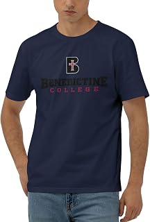 Benedictine College Men's 170g Combed Cotton Short Sleeve T-Shirt