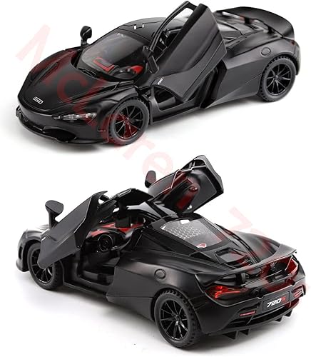 Miniatura 6 de Coche coleccionable McLaren 720s de aleación de juguete con luces y sonido