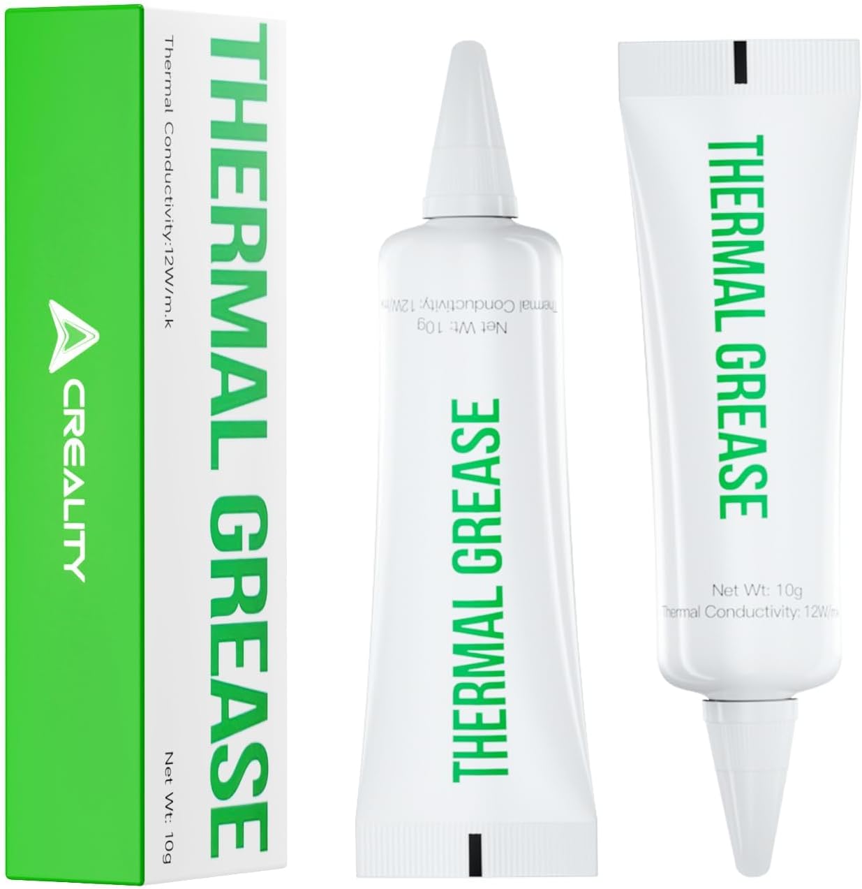 Official Thermal Grease 350°C High-Temperature Resistant Paste, High Thermal Conductivity, for 3D Printer Hotend and Nozzle, Suit All 3D Printers (2 PCS)