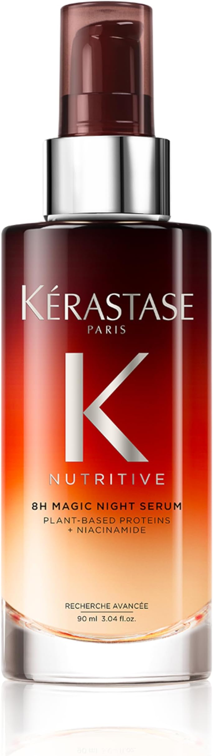 Kérastase Hair Serum Magic Night Serum Nutritive 90mL Hair Care Leave-in Treatment Night Hair Beauty Serum for Curly Hair Care Dry Hair Care Moisturizing Smoothness Night Care for Easy Styling Hair