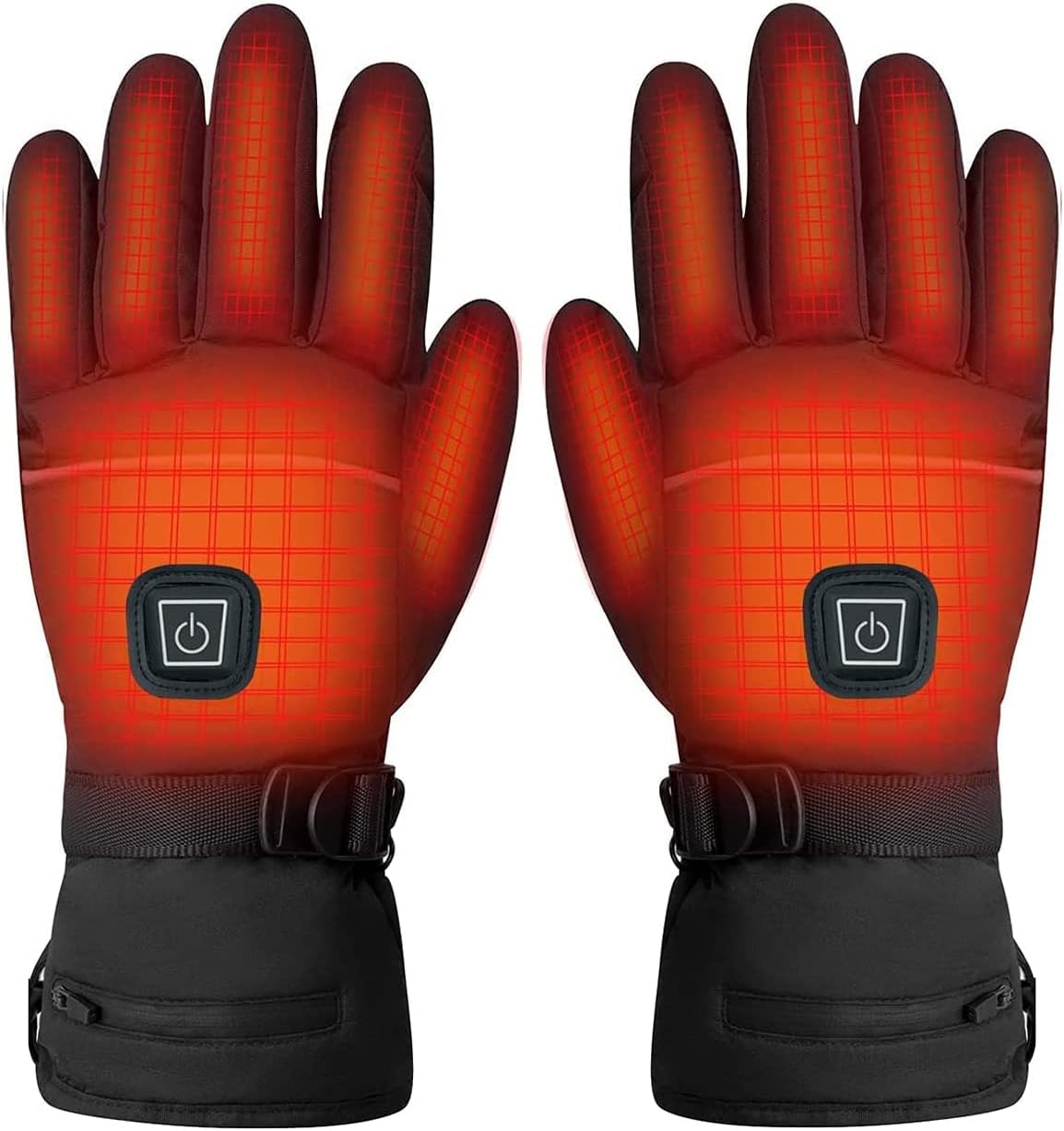 Guantes Calefactables Recargables Para Hombre Y Mujer - Batería 7.4V 6000mAh, Impermeables Y Con Control Táctil | Ideales Para Deportes De Invierno