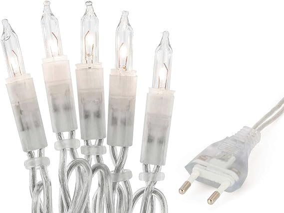 Hellum Lichterkette innen strombetrieben, mini Lichterkette 10er