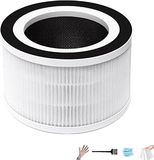 1-Pack Replacement Filter for Afloia air purifier filter replacement Fillo Halo compatible with Mooka air filter replacement ALLO, 3-in-1 Air Purifier Filter (Not for MIRO/MINI/M01/M02)