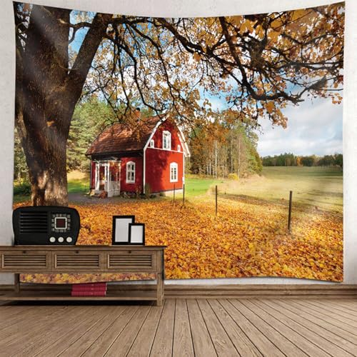 Tenture Murale Petite 130x150CM au design moderne de paysage de forêt