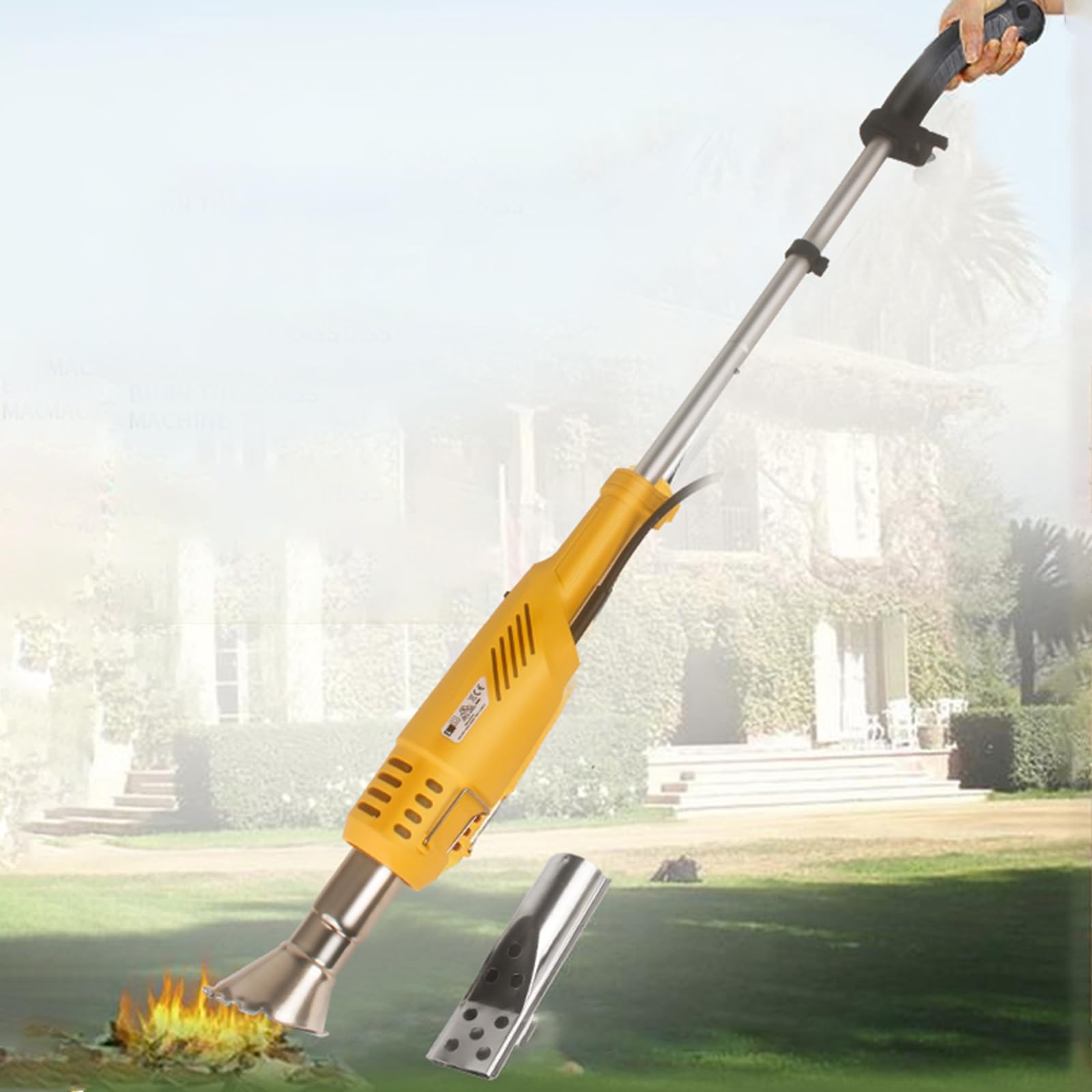WDZDMYL Weed Burner, Electric Weed Killer Thermal Weeding