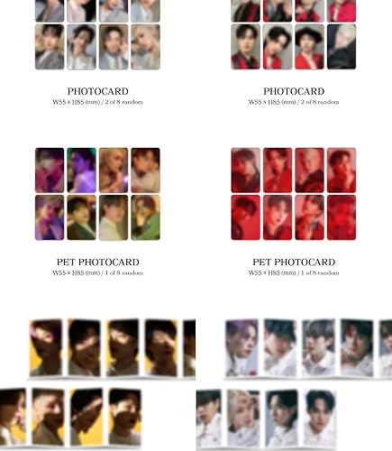 Miniatura 4 de E'last Roar 3er Mini álbum 2 versiones CD+96p PhotoBook+2p PhotoCard+1p Pet PhotoCard+1p Pet PhotoCard+1ea Acordeón Postal + 1ea Holograma Postal +