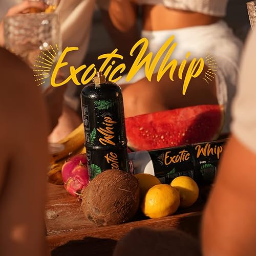 Miniatura 7 de Cargadores de crema batida exóticos - Tanque de óxido nitroso desechable de 22.58 oz para dispensador de crema batida - Bote de crema batida de