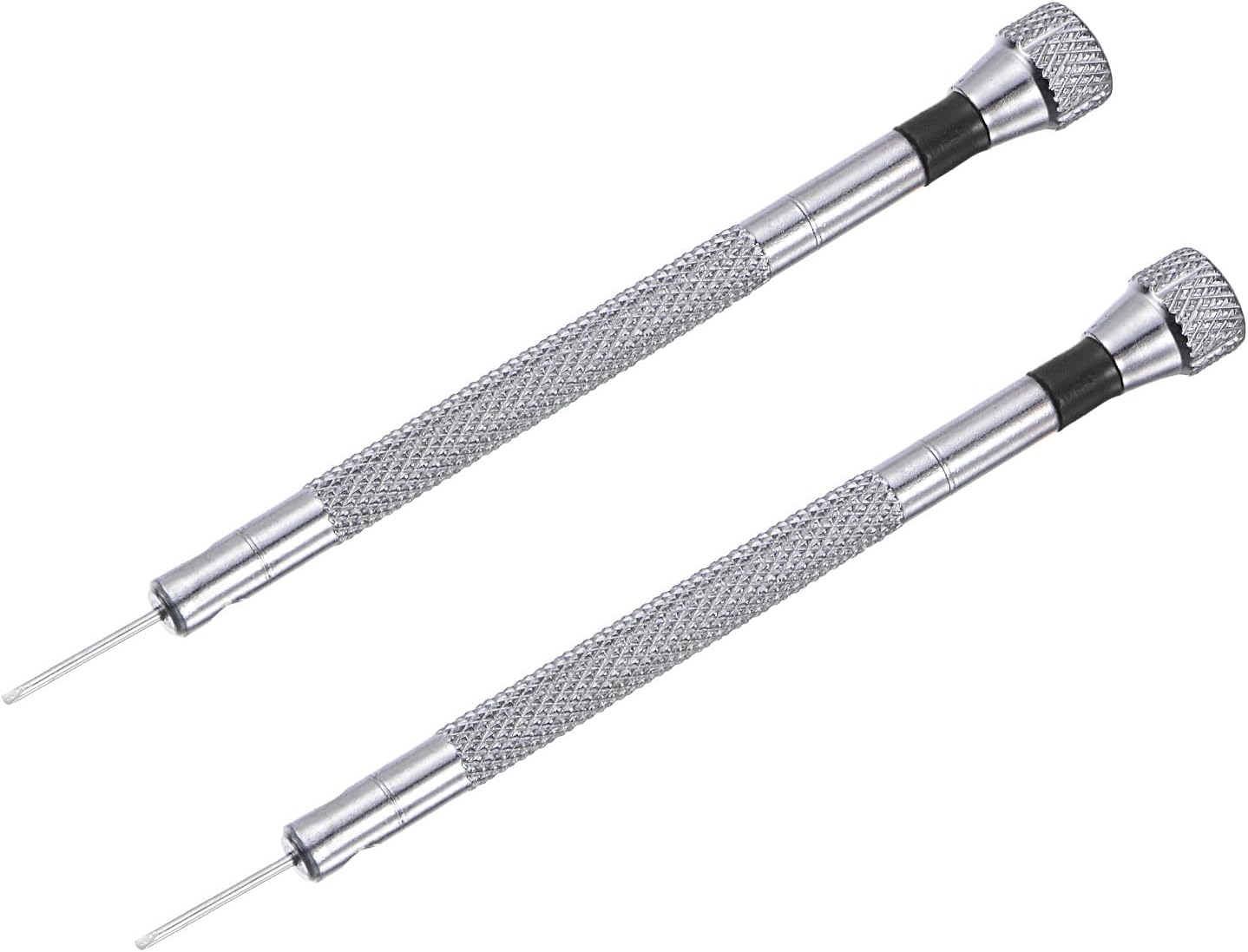 uxcell Micro Precision Screwdriver, 1.0mm Slotted Head for Watch Eyeglasses Electronics Repair 2 Pcs