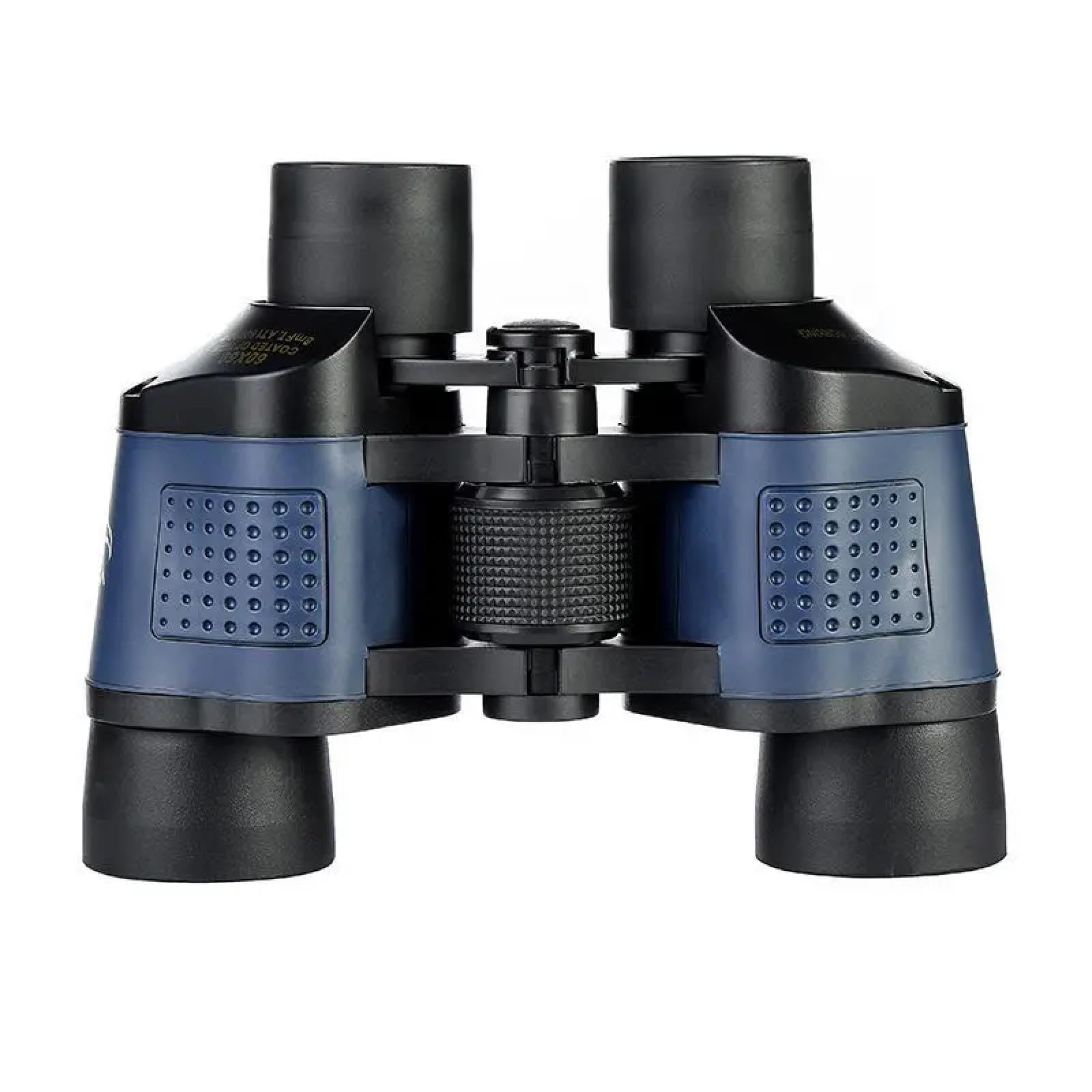 Telescopios de Mano 60x60 Prismáticos de Alta Potencia con coordenadas Bak4 Visión Nocturna con Poca luz para Caza, Deportes, Viajes, Turismo