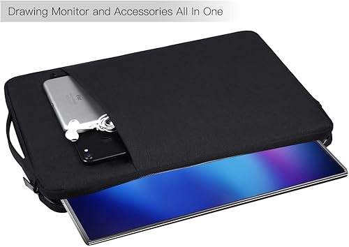 Miniatura 3 de Funda portátil para monitor de 156 pulgadas funda de transporte para KYY InnoView MNN Newsoul Arzopa QQH ViewSonic ZSCMALLS Cocopar Lepow 156