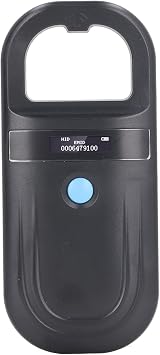 Pet Microchip Reader Scanner, 134.2Khz Pet Chip Scanner with 128 Records Data Storage, Animal Tag Scanner, for EMID, FDX B ISO11784/85