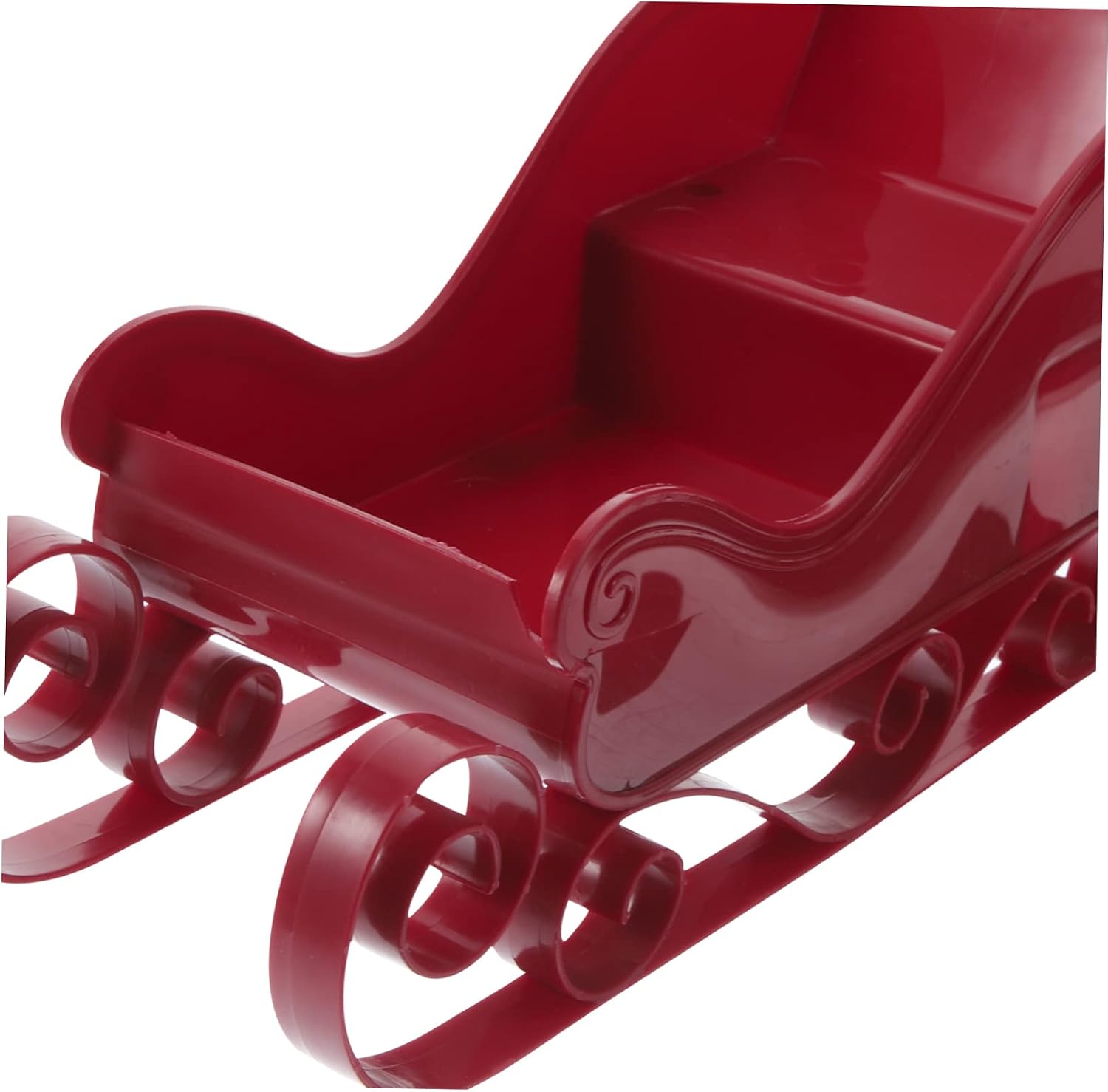 3pcs Sleigh Decoration for Christmas Tree Plastic Sleigh Pendant for Holiday Decor Festive Sled Ornament for Parties and Celebrations Christmas Decor