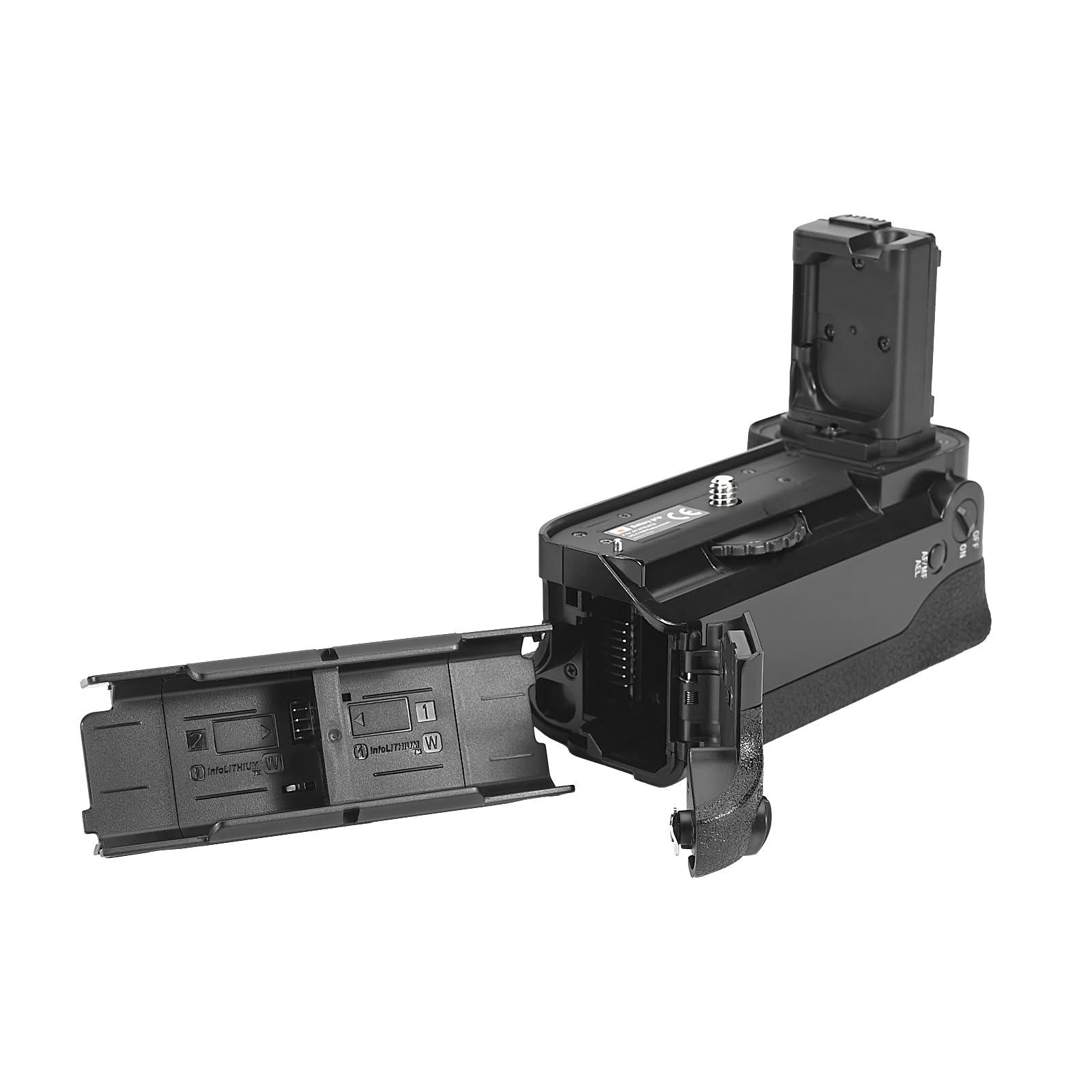 DSTE VG-C1EM Poignée d'alimentation verticale compatible avec Sony Alpha a7, a7R, a7S, NP-FW50