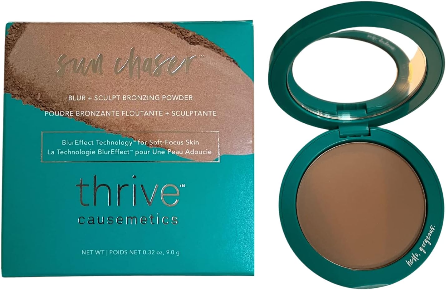 Thrive CausemeticsSun Chaser Blur + Sculpt Bronzing Powder - Shade: Rhea (Matte)