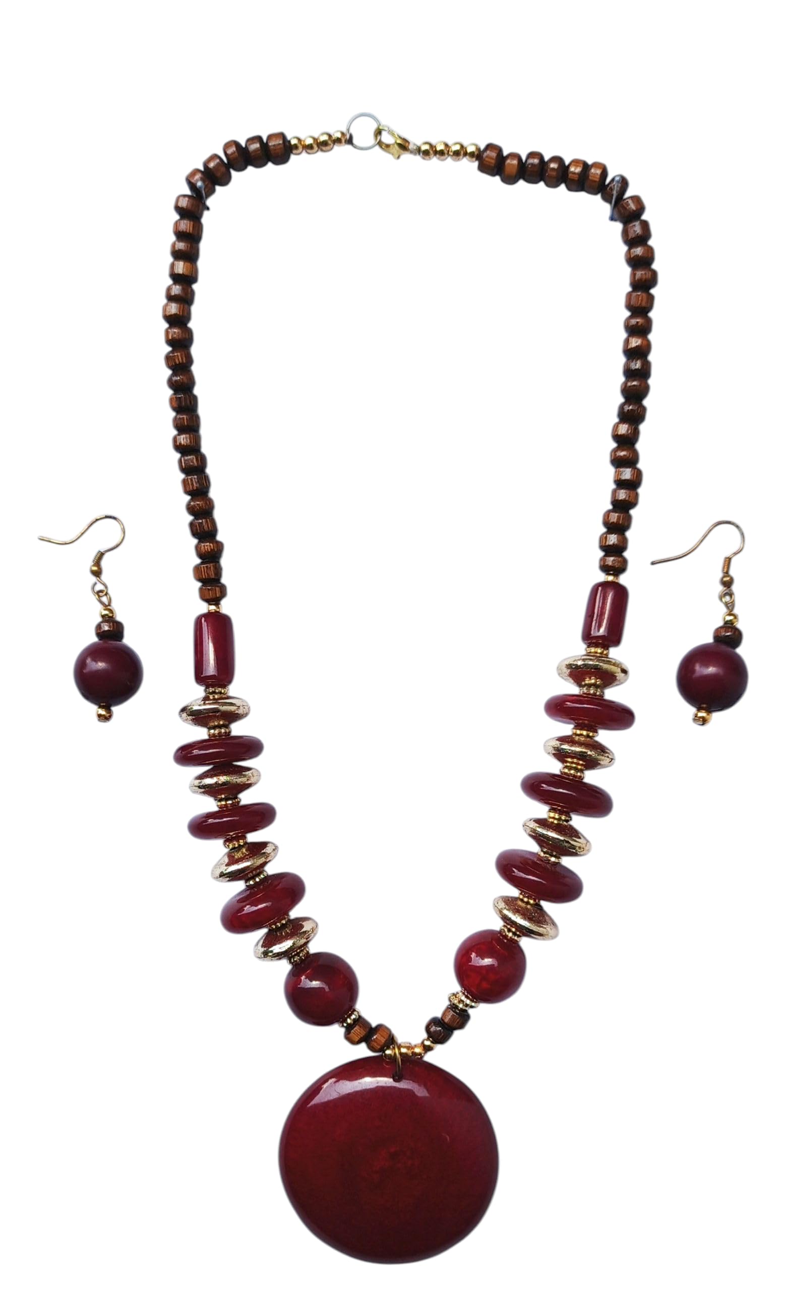 Natural Imperial Jade pendant Necklace for Women Fashion Jewellery-image-3