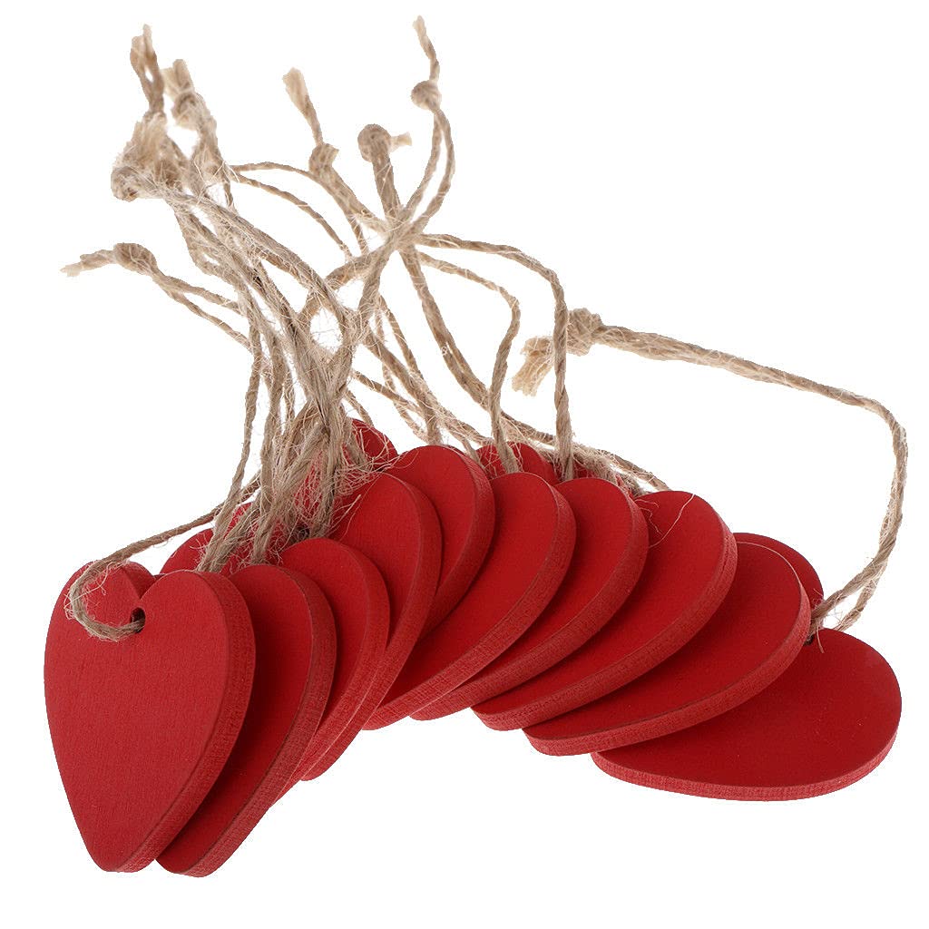 shilpacharya handicrafts mdf red heart cutouts for home decorations and diy craft material