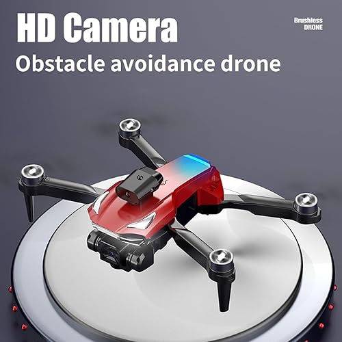 Miniatura 2 de GoolRC Mini dron de control remoto, mini dron plegable con cámara dual 4K, cuadricóptero sin cabeza, motor sin escobillas, evitación de obstáculos,
