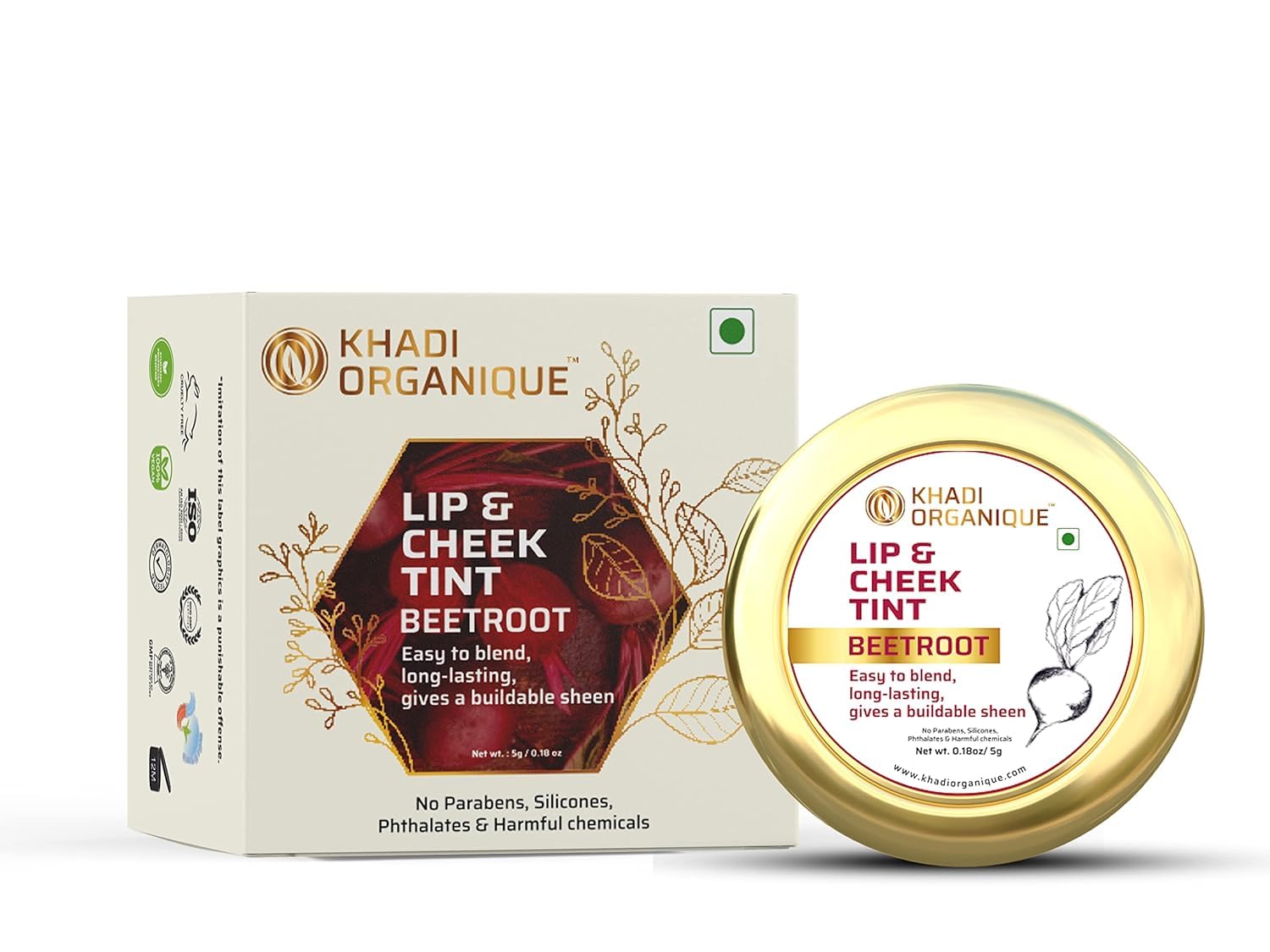 Beetroot Lip and Cheek Tint 5G