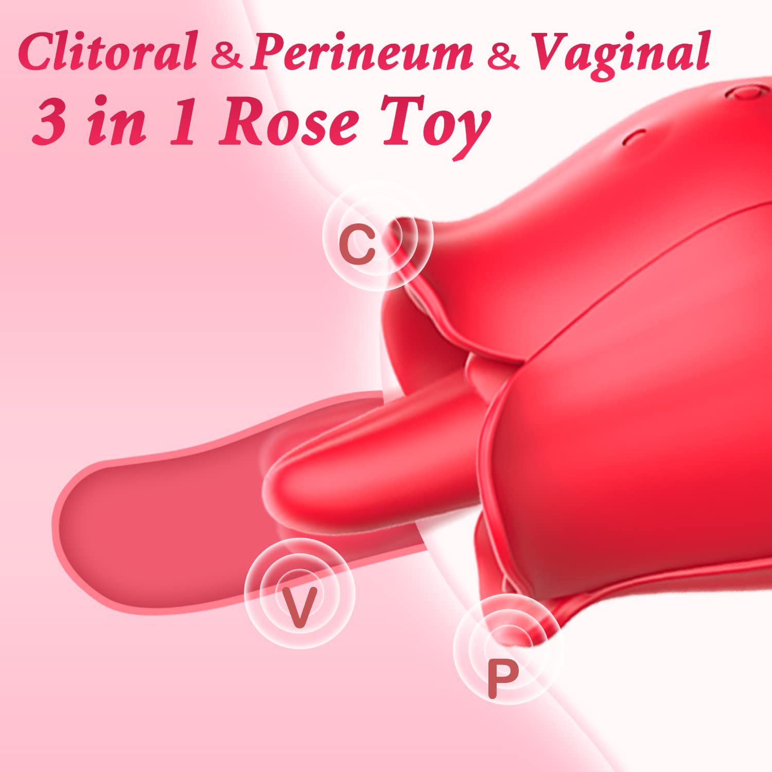 Amazon.com: Rose Toy Vibrator for Women, Visetoyz Tongue Licking Mini  Clitoral Vibrator Stimulator with 9 Vibrating Pleasure for Clitoris &  Nipple Stimulation, Adult Sex Toys & Games for Women Couples : Health