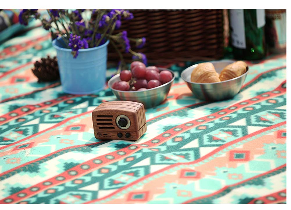 Boho-Picknickdecke, Grasseppich, XXXL, faltbar, wasserdicht, Fleece, Strandmatte, gemütlich, extra groß, langlebig, Zeltteppich, super weich, für Kinder im Freien, 200 x 200 cm