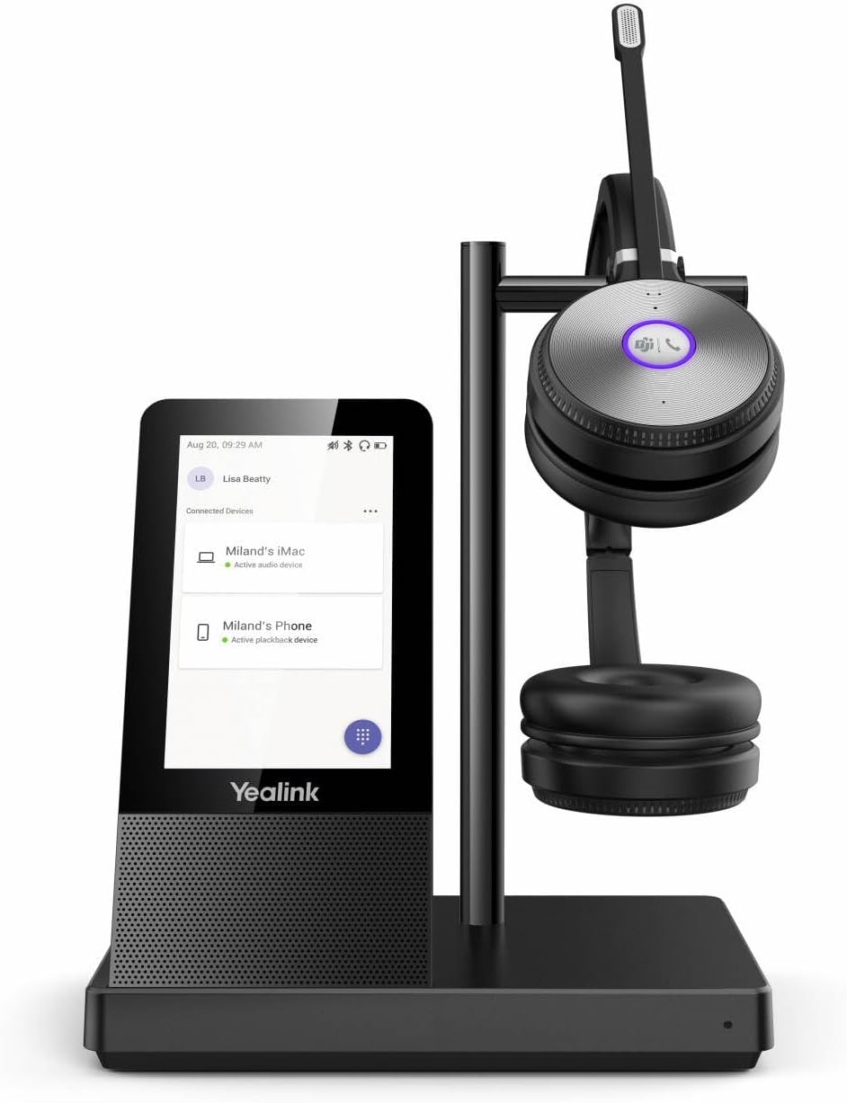 Yealink WH66-DUAL-TEAMS Premier Dect Wireless Headset