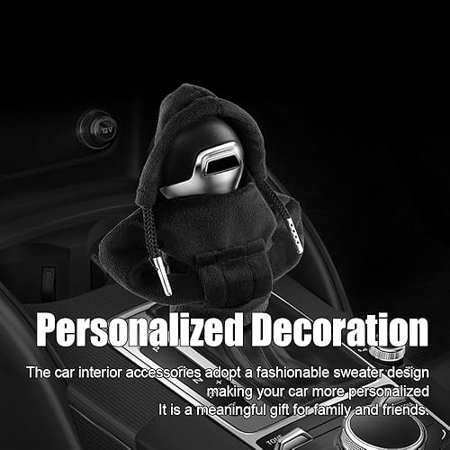 Miniatura 7 de Funda para palanca de cambios de automóvil, funda para palanca de cambios de automóvil, funda con capucha para palanca de cambios de automóvil,